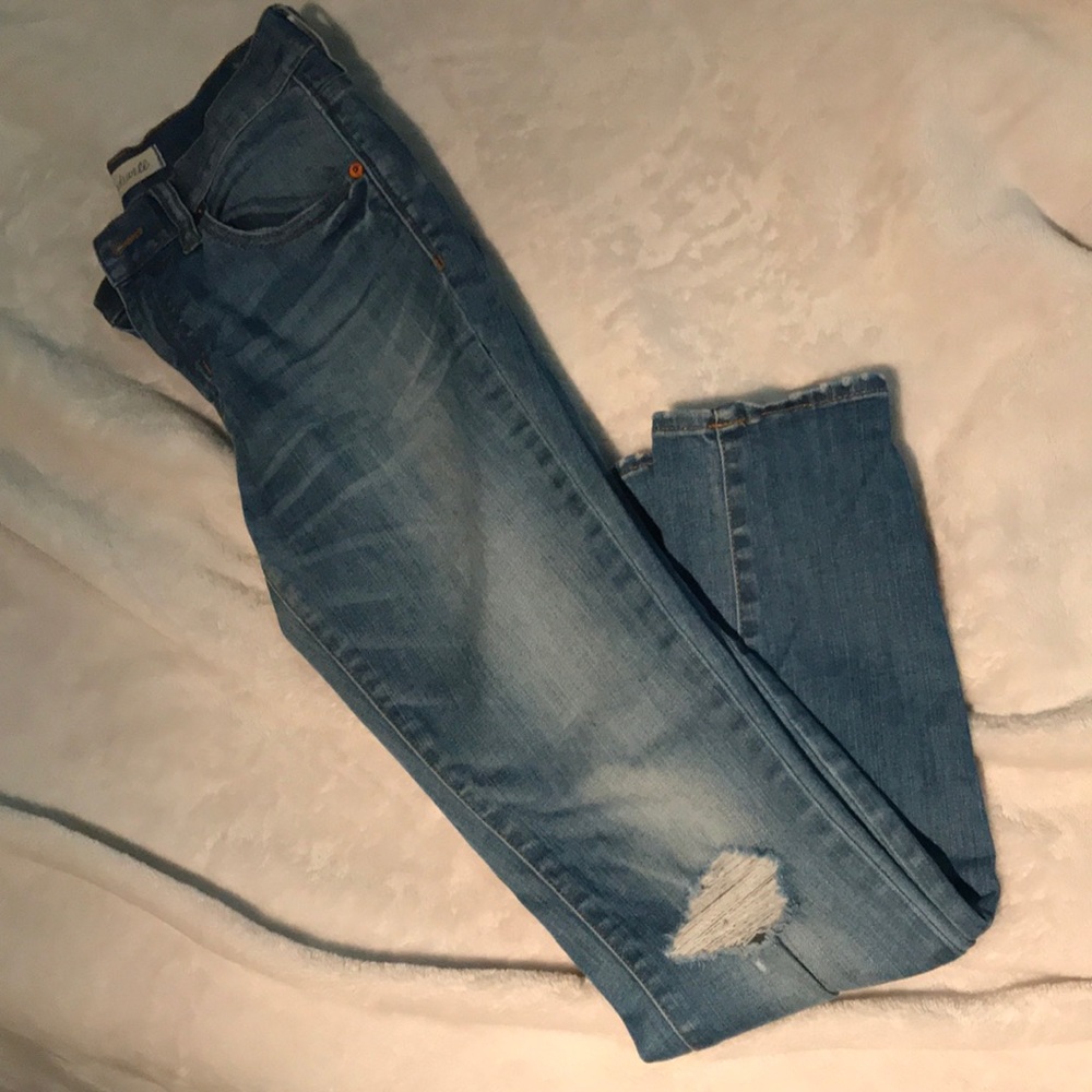 Madewell High rise Skinny Skinny jeans